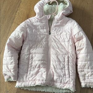 The North Face Kids Pink Puffer Jacket